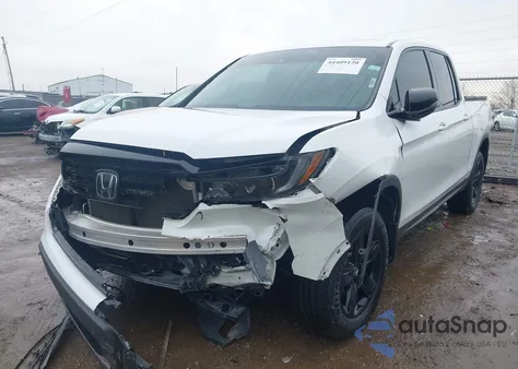 2023 Honda Ridgeline Black Edition z USA, uszkodzony, nr VIN 5FPYK3F81PB006453